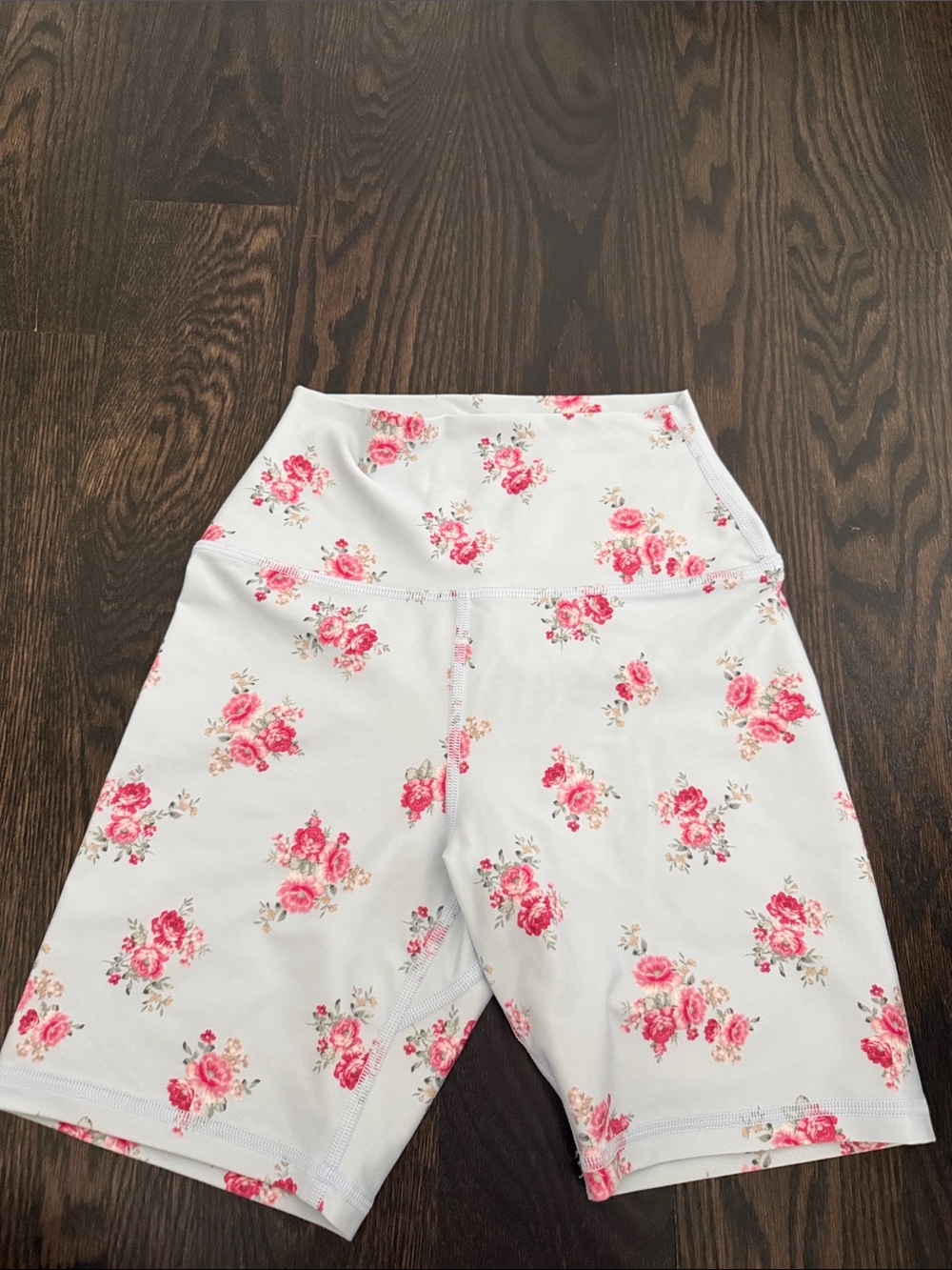 Spiritual Gangster floral biker shorts